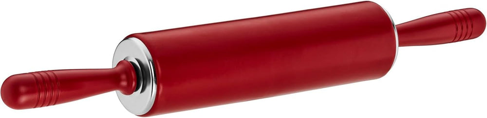 Eredeti Kaiser Original Kaiserflex Red Teigroller Silikon 49 x 6,5 cm, Nudelholz Silikon mit Metallkern, ergonómikus Griffe, 200°C-os ütésállóság, rothadás