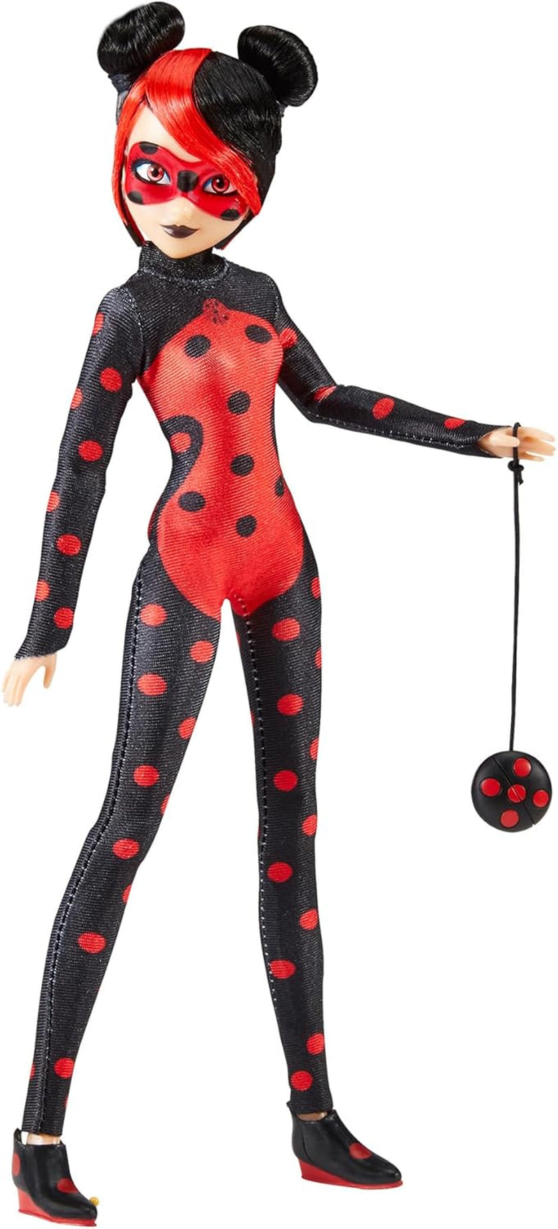 Bandai - Miraculous Ladybug - Doll Marinette Colour Change Surprise - Păpușă articulată Miraculous, 26 Cm + 3 surprize - Model aleatoriu - P50390 Papusi Naty Shop Shadybug