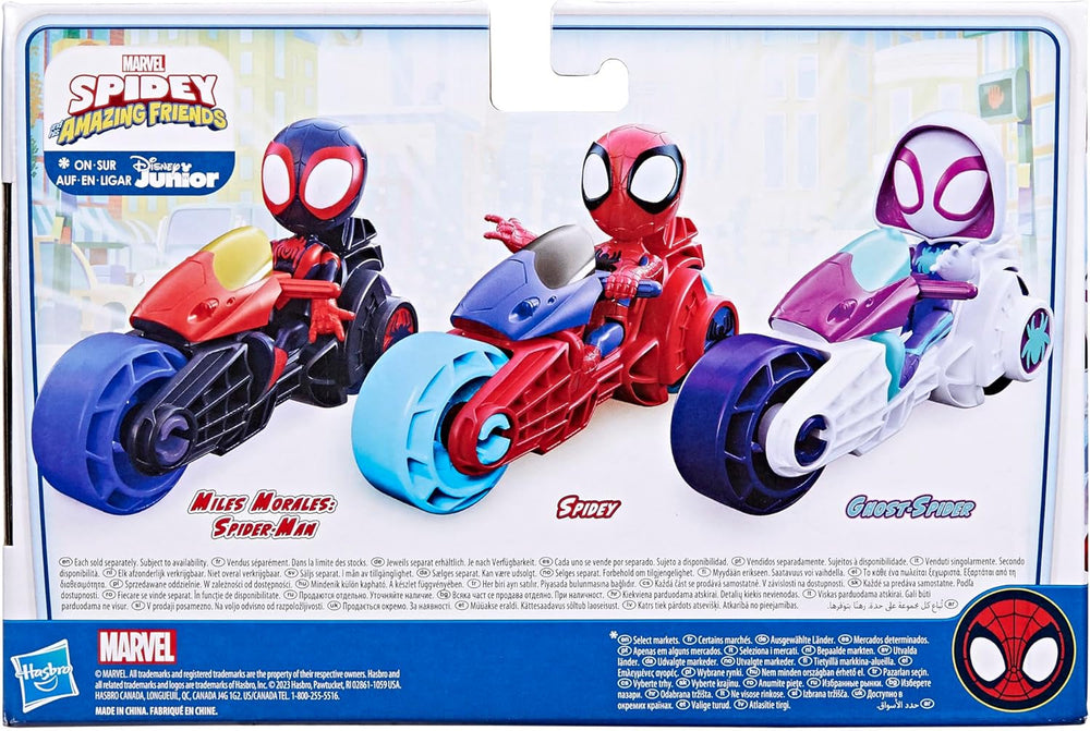 SPIDEY és CSODÁLATOS BARÁTAI Marvel Spidey motoros figurajáték fiúknak és lányoknak 3 éves kortól Akciófigurák Naty Shop