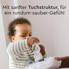 LILLYDOO Nedves törlőkendő 50 Count 100% Műanyagmentes Extra nagy törlőkendő illatmentes