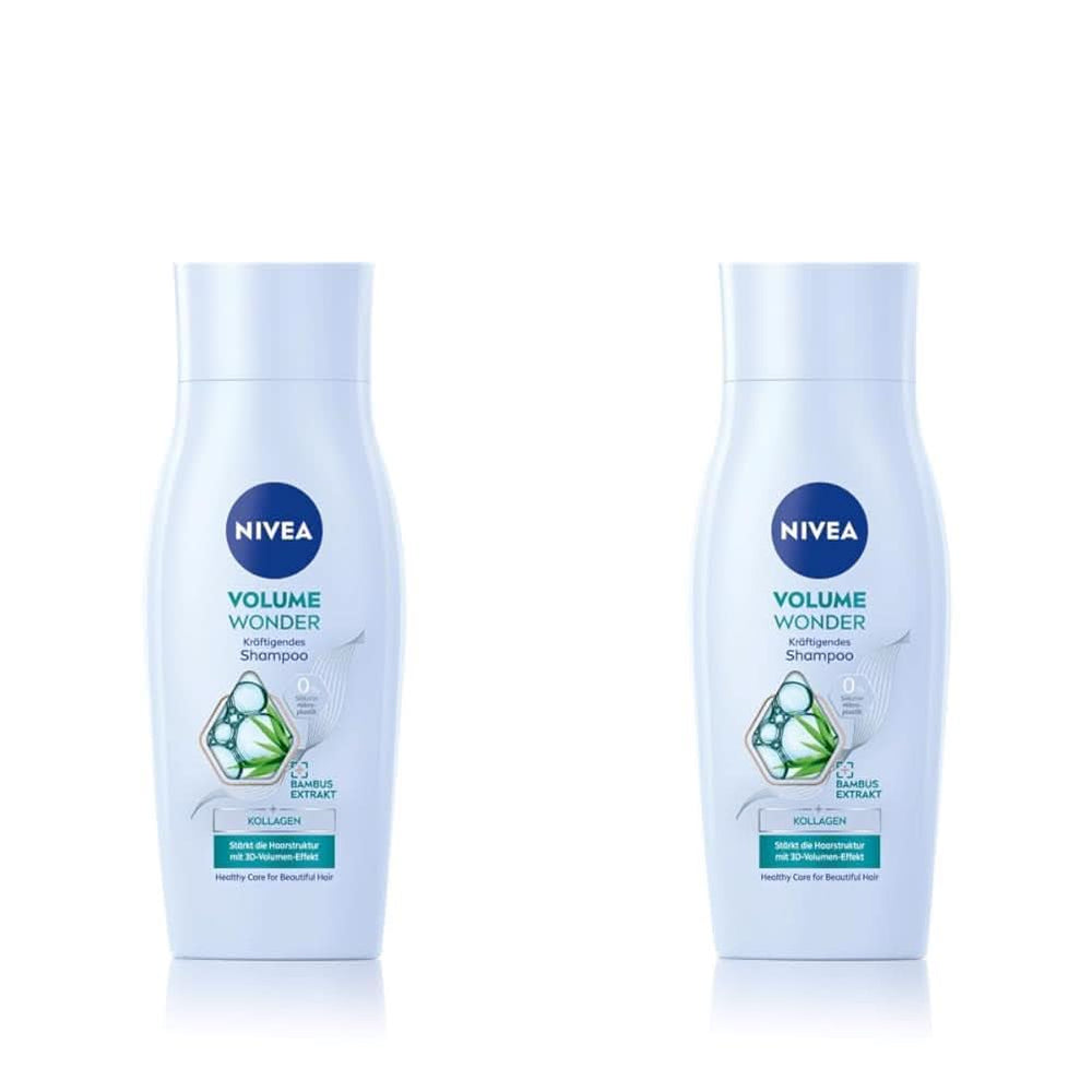 NIVEA Volume Wonder erősítő sampon, volumen sampon, 50 ml zuhany és fürdő Naty Shop 2 x 50 ml