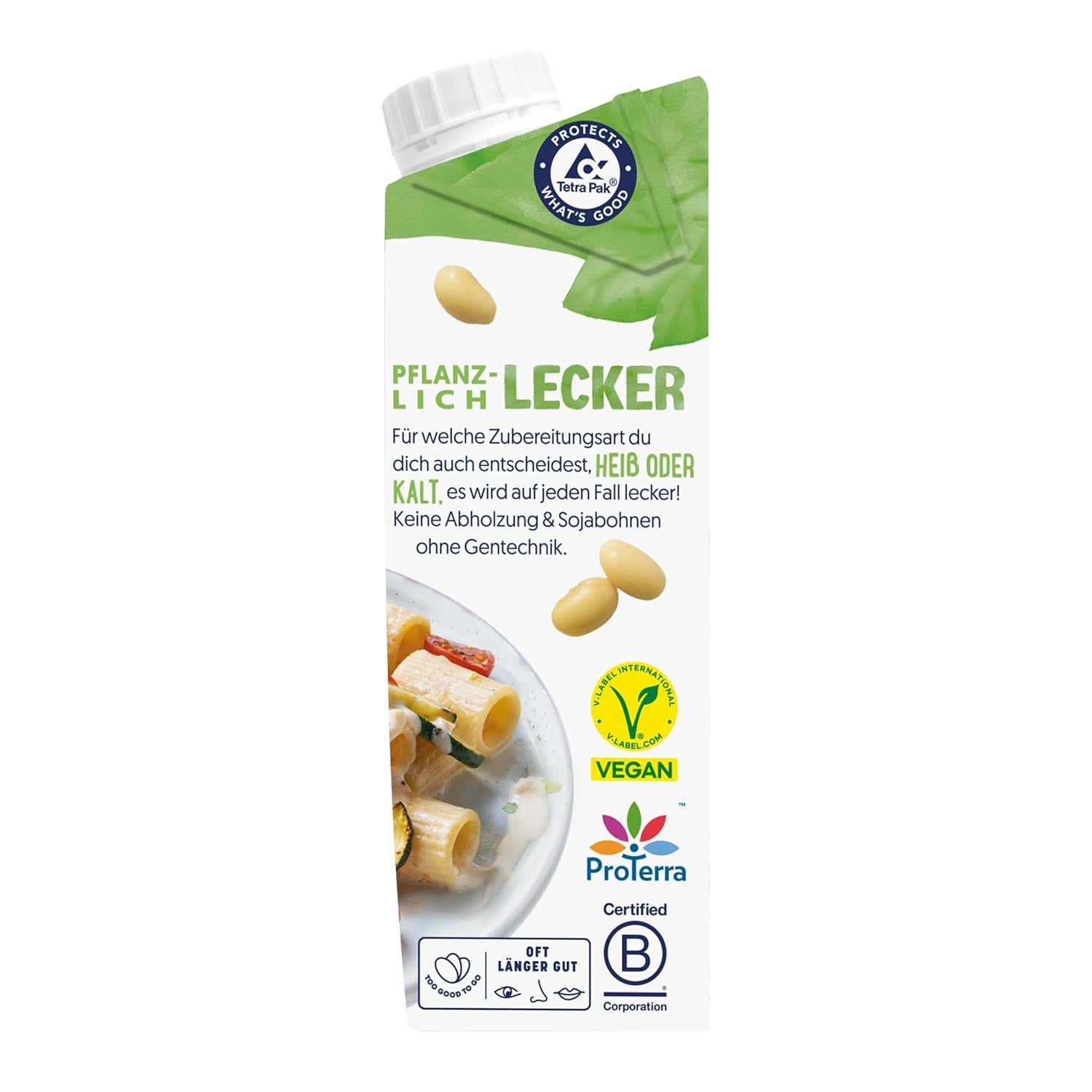 Alpro Cooking Soya – Vegán Kochcreme aus Soya semleges ízű hideg és meleg ételekhez – 15 x 250 ml