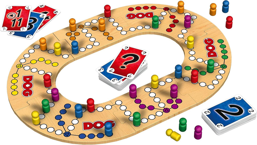 Schmidt Spiele 49274 Dog Deluxe, családi játék