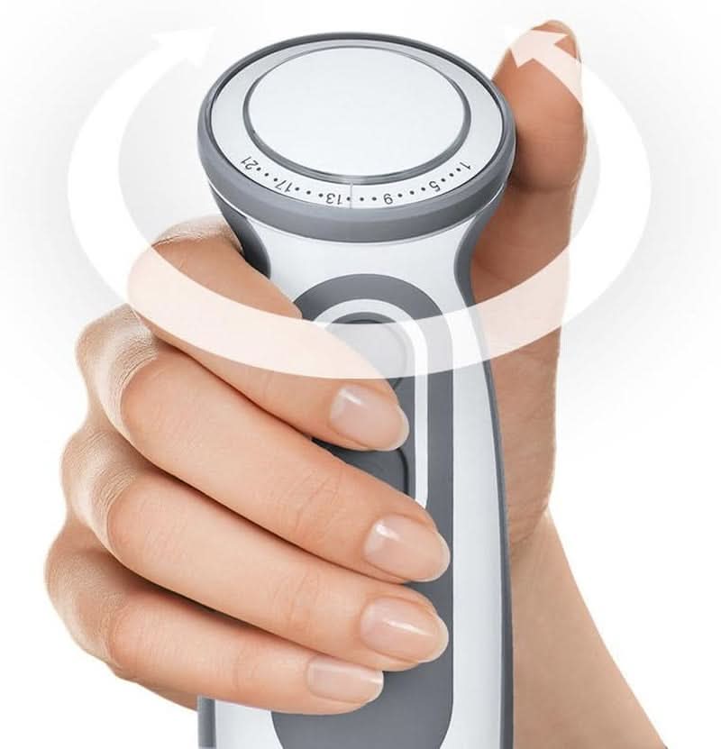 Braun Multiquick 5 Vario MQ 5000 állókeverő | 750 W | Easyclick rendszer | Powerbell technológia | 21 Geschwindigkeitstufen | Mixen Und Pürieren Anya és Gyermek Naty Shop