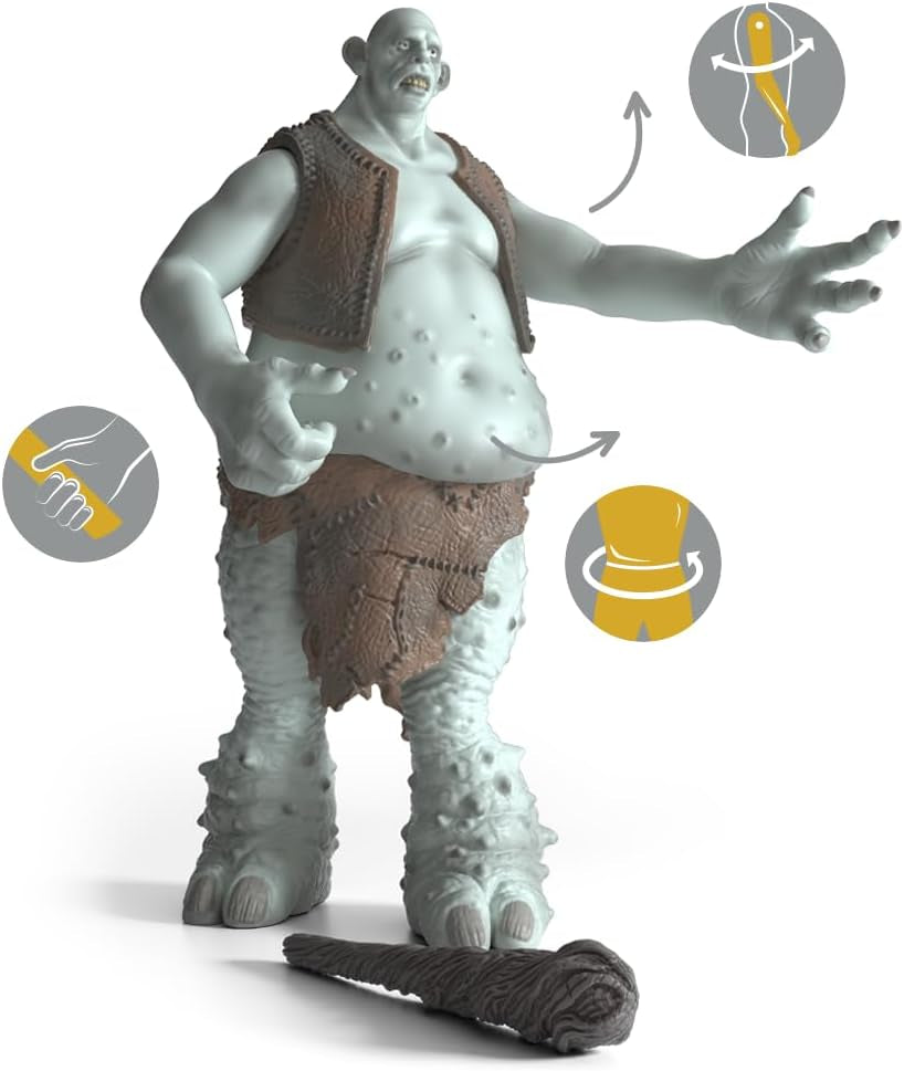 Schleich 13994 Troll, 6 éves kortól, HARRY POTTER figura, 16 X 16 X 18 cm Akciófigurák Naty Shop