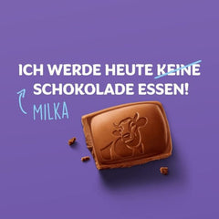 Milka Black Milk – Ciocolată alpină neagră cu lapte și umplutură cremoasă de nuga – 85g