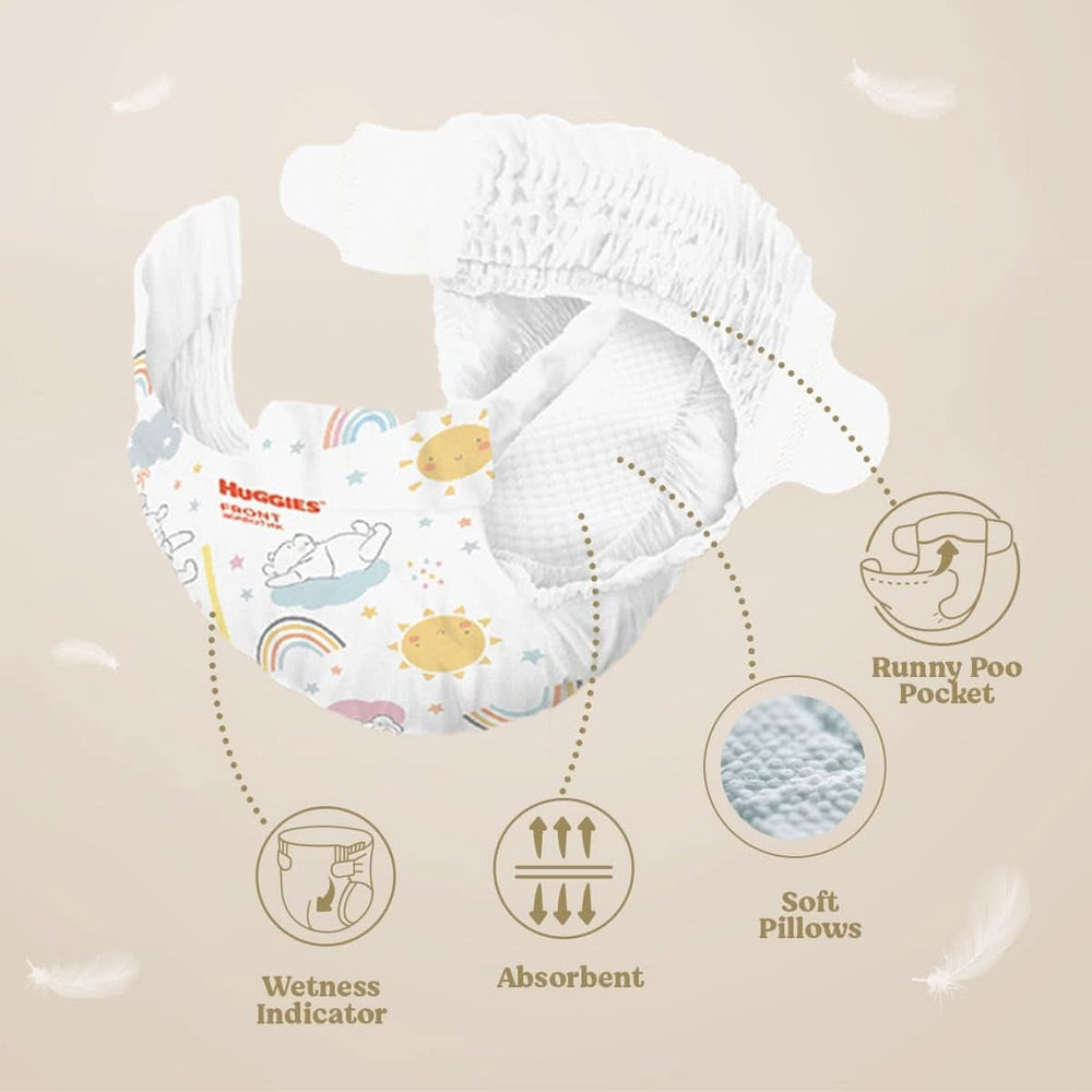 Huggies Extra Care pelenkák, 3-as méret (4-9 kg), 96-os kiszerelésben Mother and Child Naty Shop