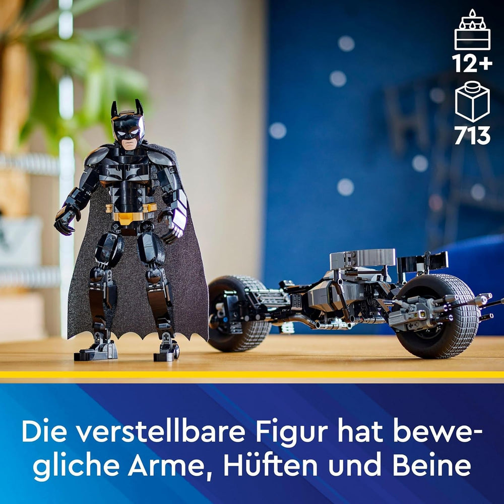 LEGO DC Batman: Batman építőkockák Batpoddal, szuperhősfilmes játék, gyerek kalandjáték készlet, ajándék fiúknak és lányoknak 76273 építőkészletek Besuche den LEGO-Store