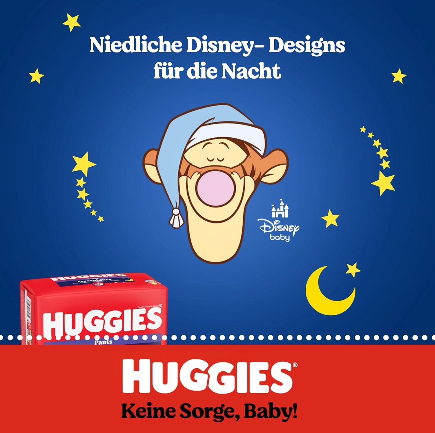 Huggies éjszakai nadrág 4-es méret (9-14 kg), havi pelenkázó doboz, 104 darab Anya és Baba Naty Shop