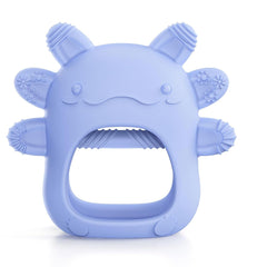 Inel de dentiție pentru bebeluși akolik, jucărie și ajutor pentru dentiție pentru 0, 3, 6 și 9 luni, inel de dentiție fără BPA pentru bebeluși, mănuși de dentiție, cadouri sigure pentru alimente pentru nou-născuți