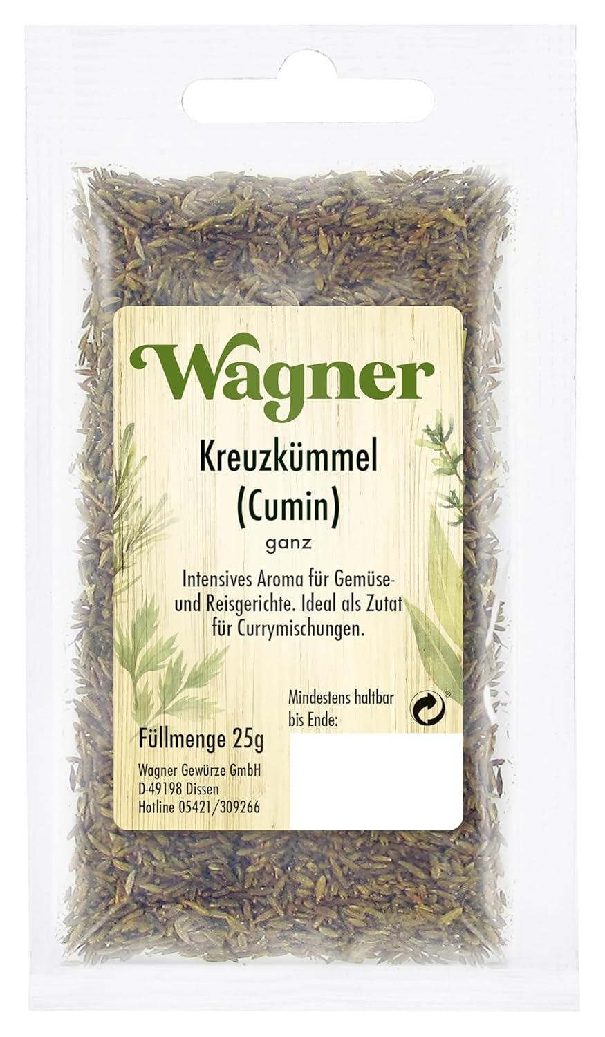 Wagner Gewürze Kömény egészben 25 g - Német minőség