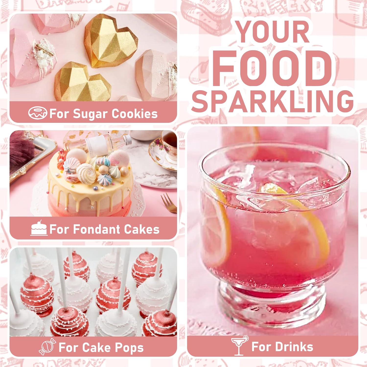 Shimmer Glitter Dust, Ehető Glitter, 30 grammos Naty Shop