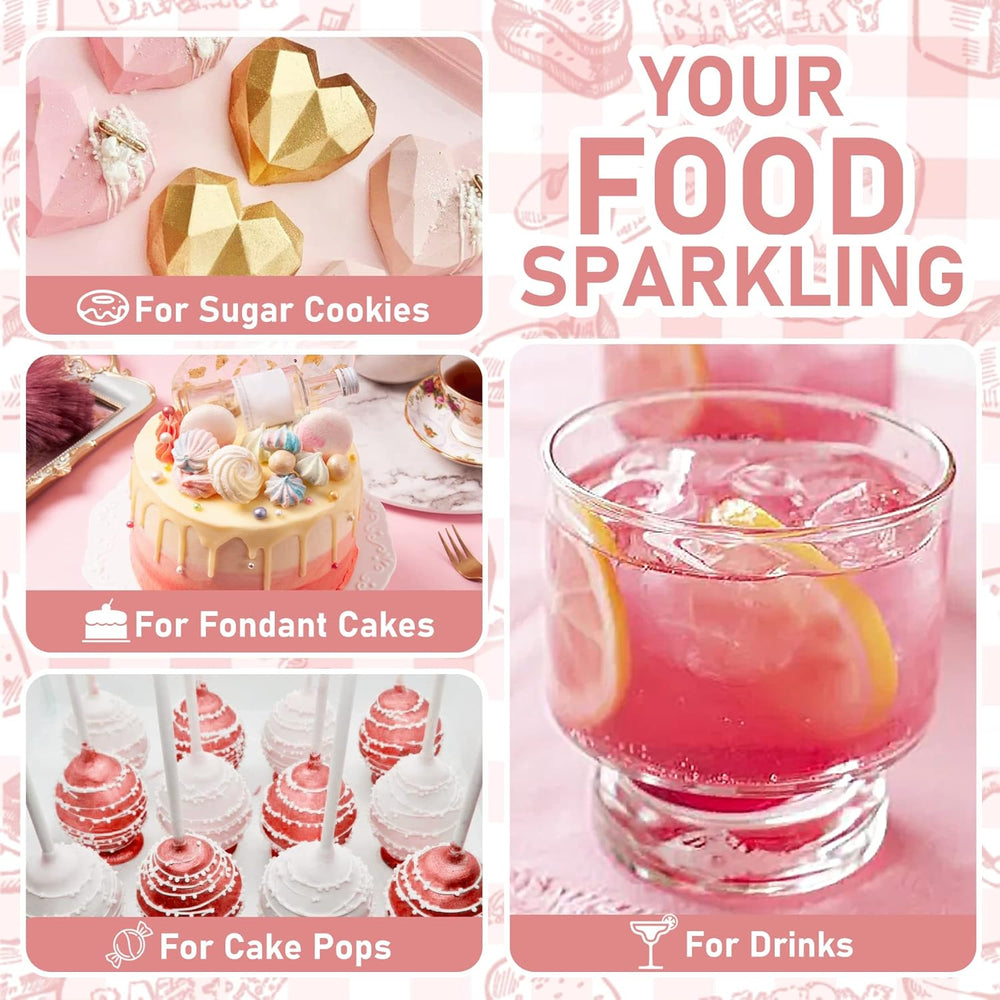 Shimmer Glitter Dust, Ehető Glitter, 30 grammos Naty Shop