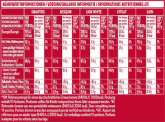 Nestlé Mini Mix csokoládészeletek, 5 finom íz, 19 szelet, 2 db-os csomag (1 x 321 g)