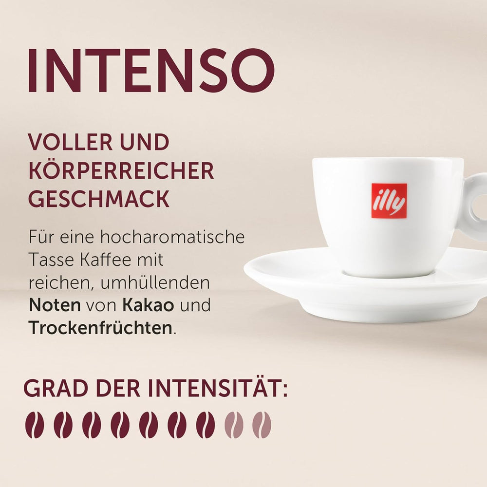 illy Iperespresso Kaffeekapseln klassische Röstung INTENSO, 1 Packungen zu je 18 Kaffeekapseln