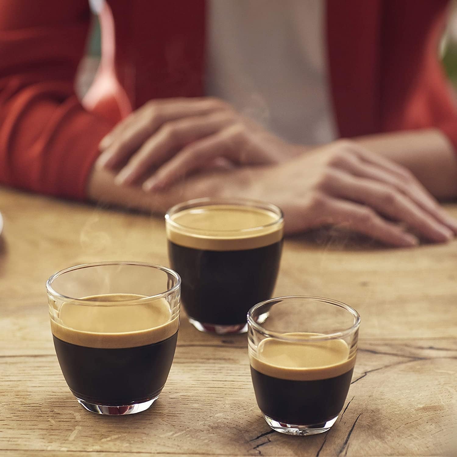 Espressor cu capsule PHILIPS Senseo Select cu selectare a intensității cafelei și funcție de memorare, fabricat din plastic reciclat, culoare: negru (CSA240/60)