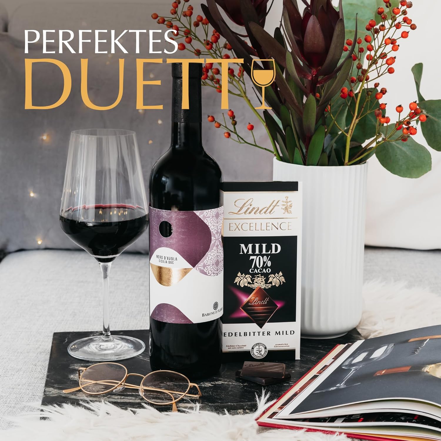 Lindt Excellence 78 százalékos kakaószelet - kakaóintenzitású, tartós vegán szelet 100 g ideális ajándék