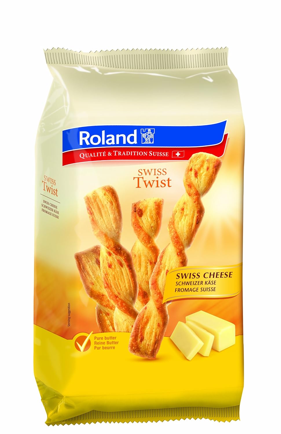 Roland Swiss Twist svájci sajt - Igazi vajjal