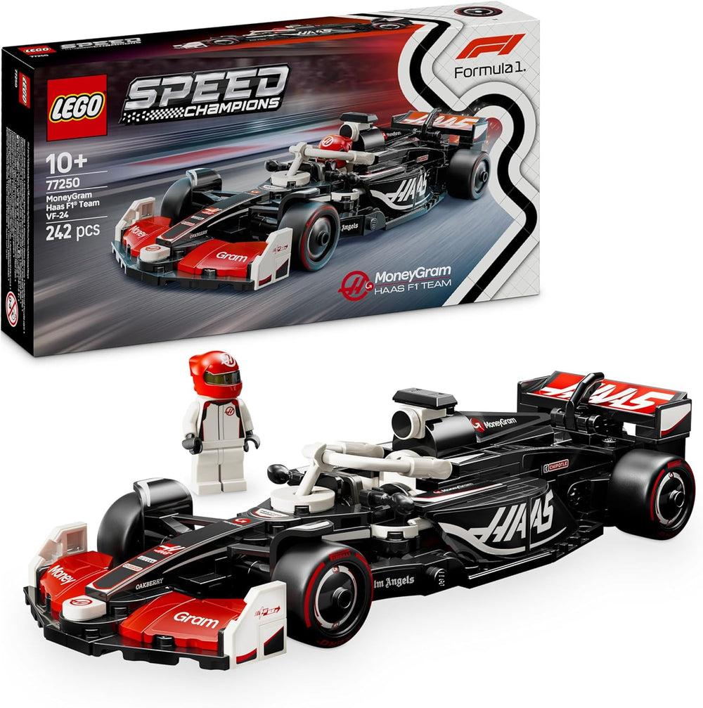 LEGO Speed Champions Mercedes-AMG F1 W15 Rennauto - Spielzeug mit Formel 1 Minifigur - Modell Auto zum Sammeln und Bauen - Geschenk für Jungen & Mädchen ab 10 Jahren oder Erwachsene Fans 77244