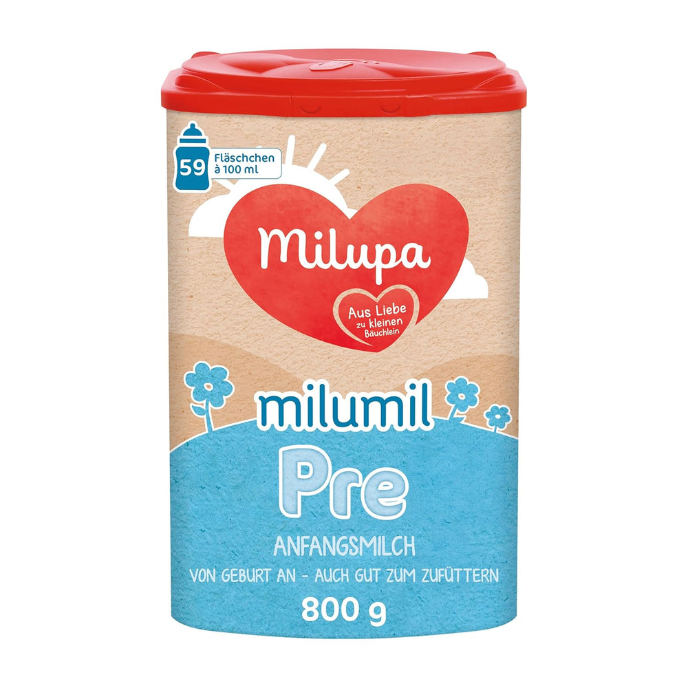 Milupa Milumil Pre, Tejpor babáknak - Fontos tápanyagokkal és pálmaolaj nélkül - 800 g Naty Shop 800 gramm Milumil Pre