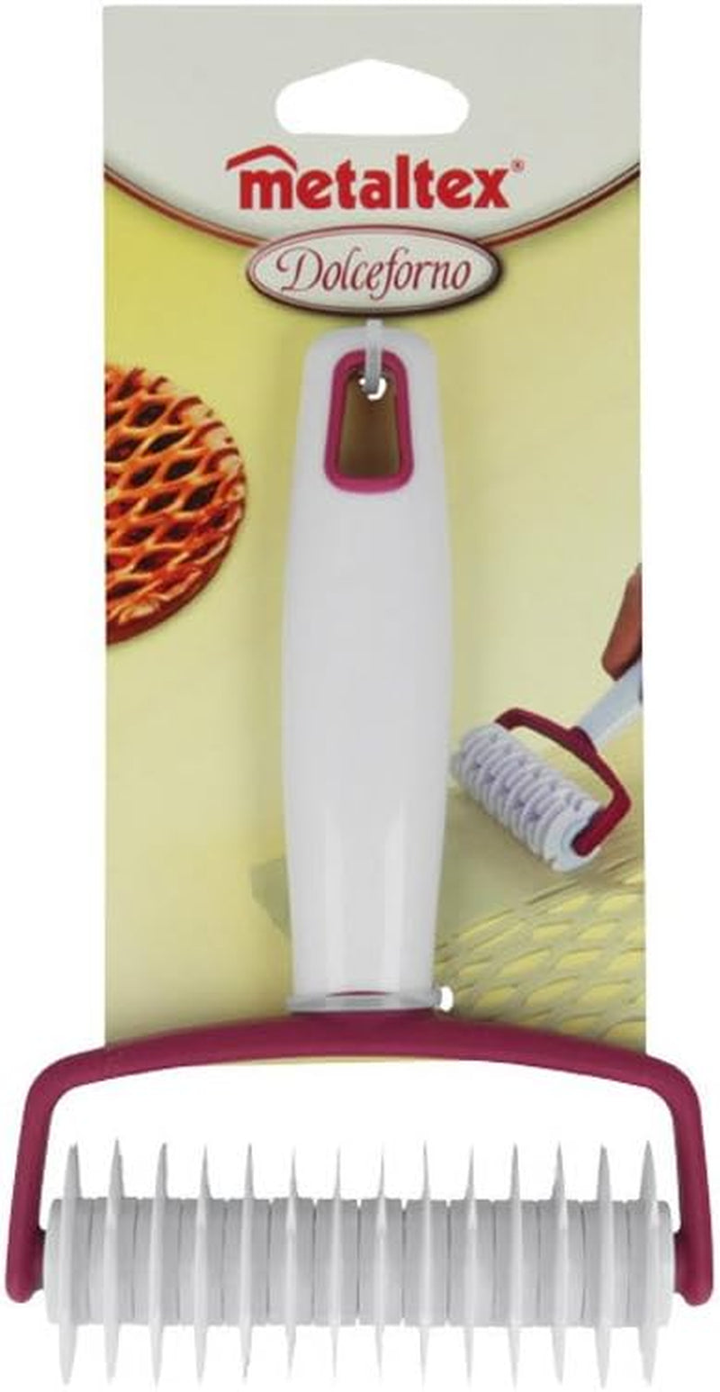 Metaltex Teigrolle, 18x7cm, Weiß