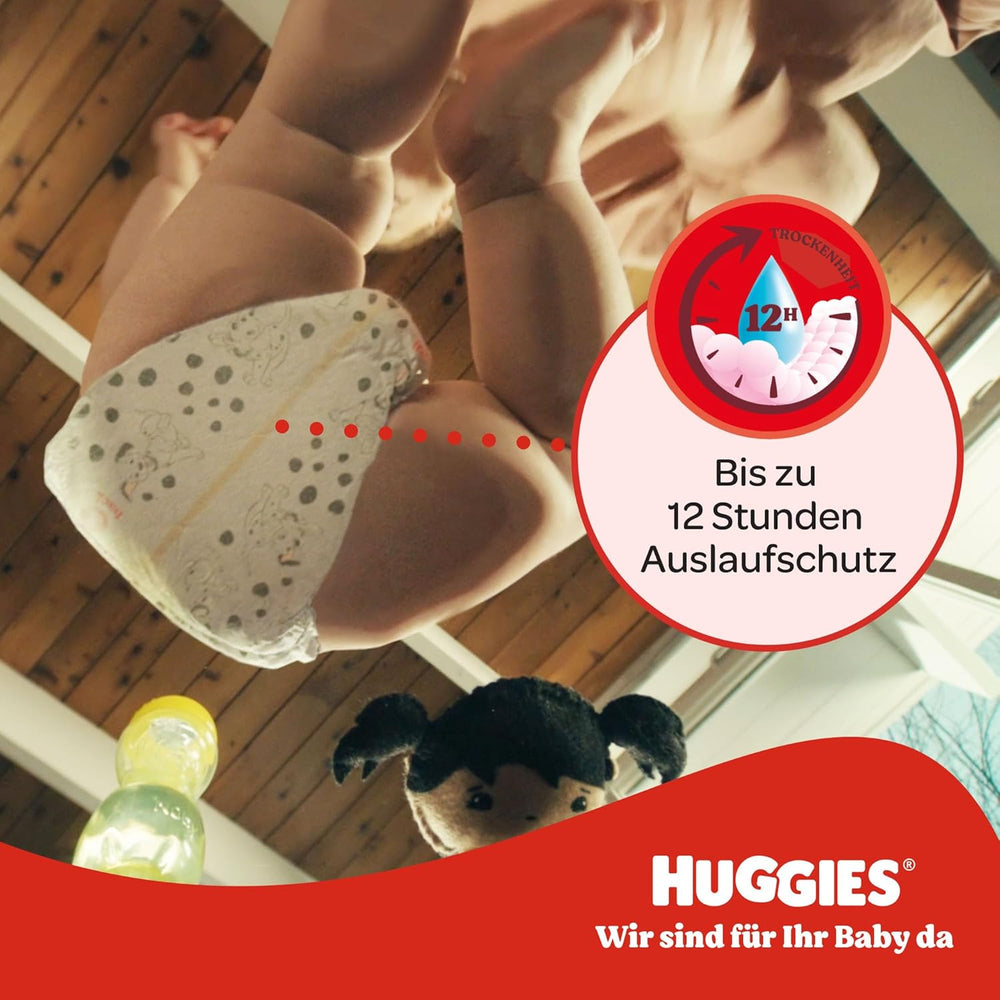 Huggies Little Movers Disney nadrág, 6-os méret, 96-os szám (2 x 48), havi doboz