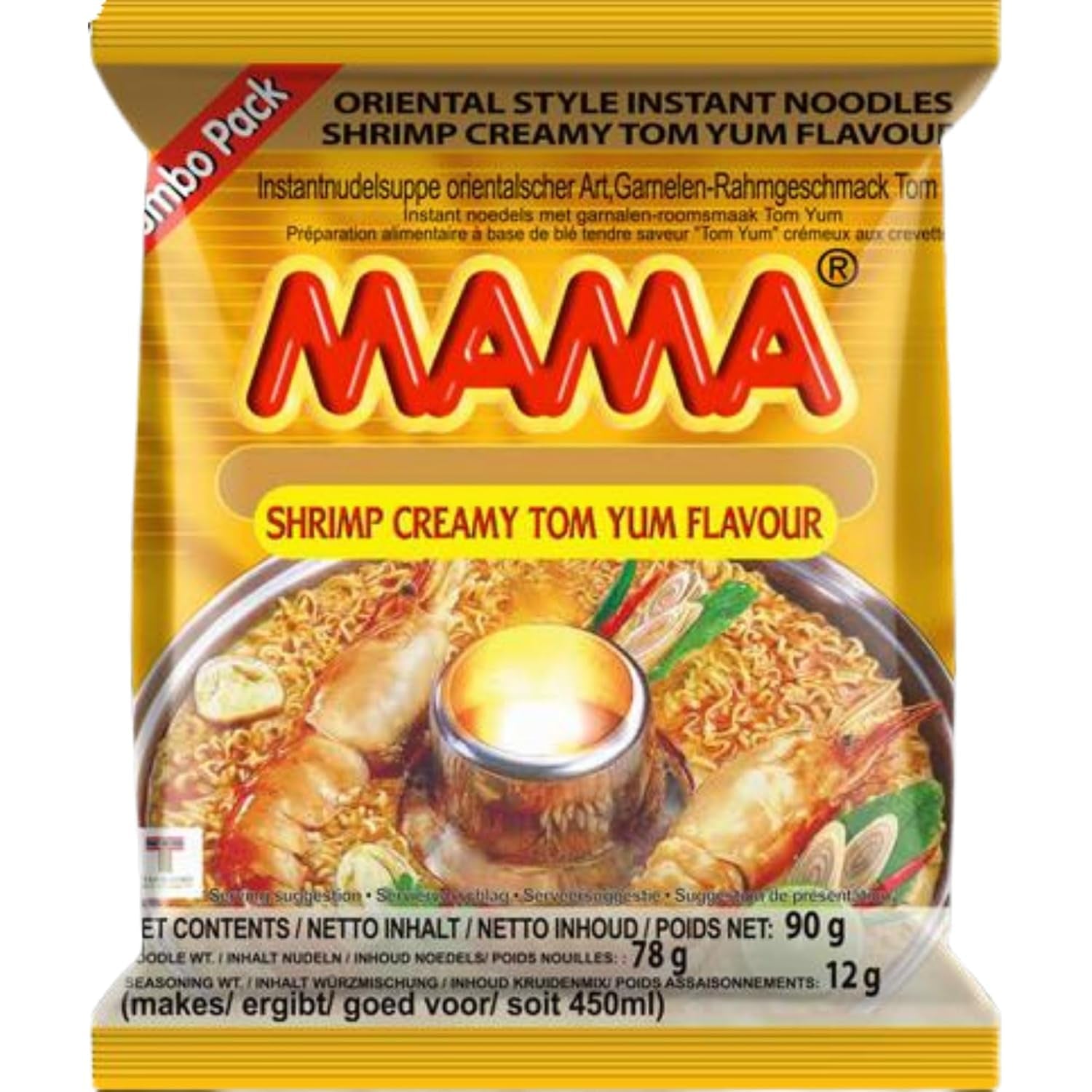 MAMA - Instant tészta csirkével - Több csomag (30 x 55 GR)