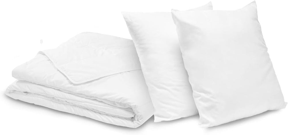 Bleu Calin Home Collection 'Caline' paplan csomag 2 fő részére 220X240 cm 2 párnával 60X60 cm, fehér Paplanok és paplanok Naty Shop