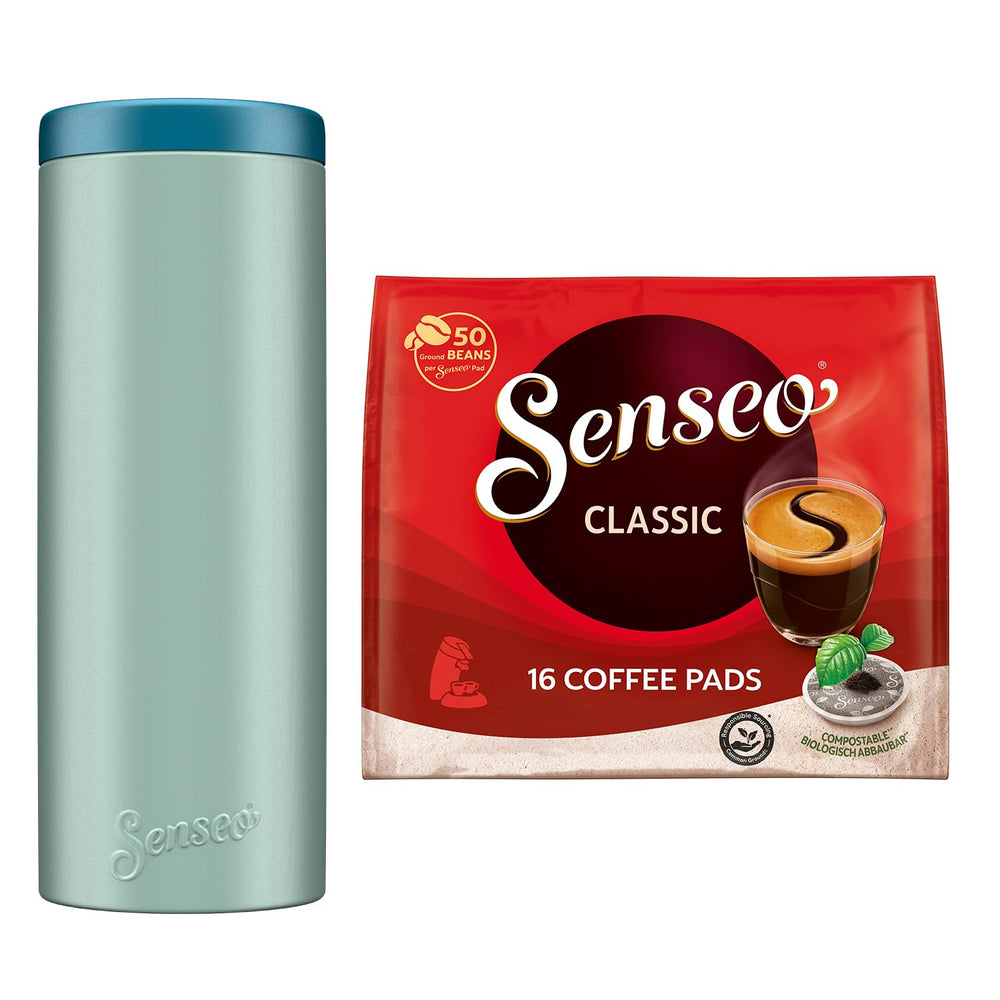 Pads Classic, 10 x 16 Getränke, 160 Kaffee Pods, inklusive  Pad Dose