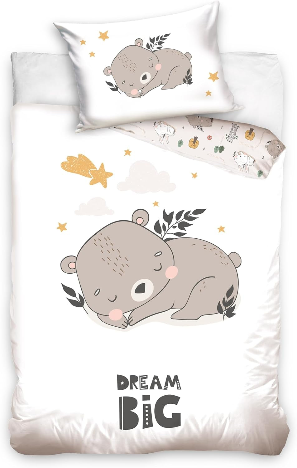 Fiú ágynemű, különböző motívumok, 100% pamut Ágynemű - gyerek Naty Shop Urs