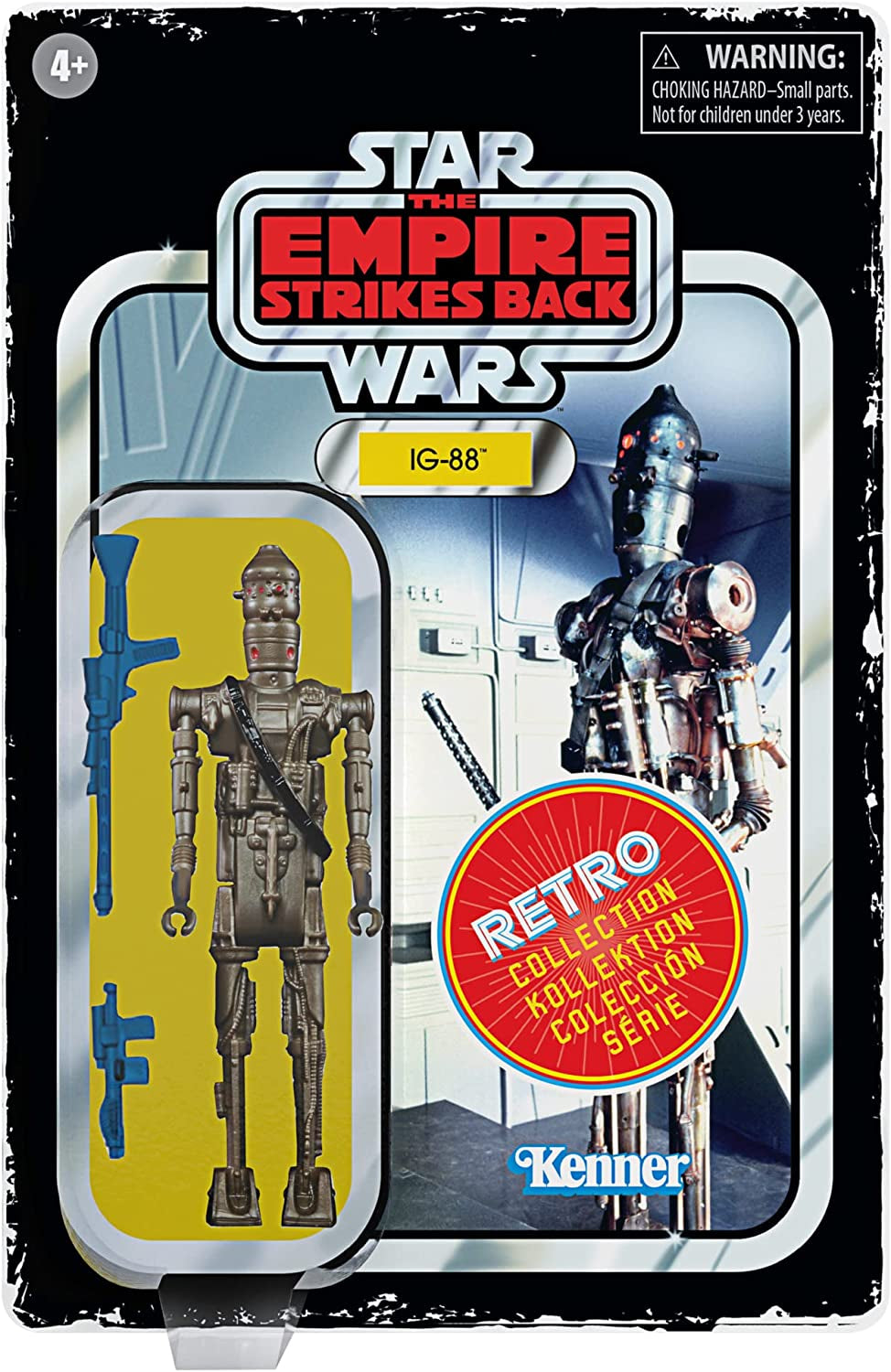 Star Wars Retro Collection Special Bounty Hunter Double Pack Dengar & IG-88, figuri mari de 9,5 cm pentru Star Wars: The Empire Strikes Back Action figures Naty Shop