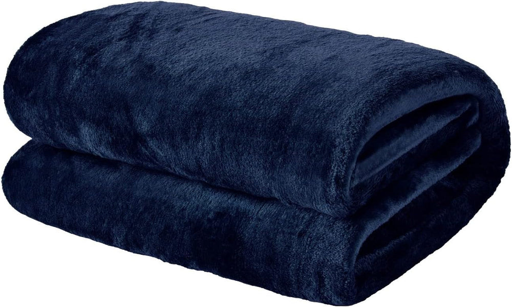 Brentford ultrapuha polár ágytakaró, ezüstszürke, nagy dupla - 150 x 200 cm ágyak és takarók Beuche den Brentfords-Store sötétkék 120 x 150 cm