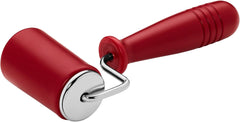 Eredeti Kaiser Original Kaiserflex Red Teigroller klein 18 x 4,2 cm, Teigausroller konisch, Teigroller Silikon mit Metallkern, ergonómikus Griff, hitzebeständig bis 200°C