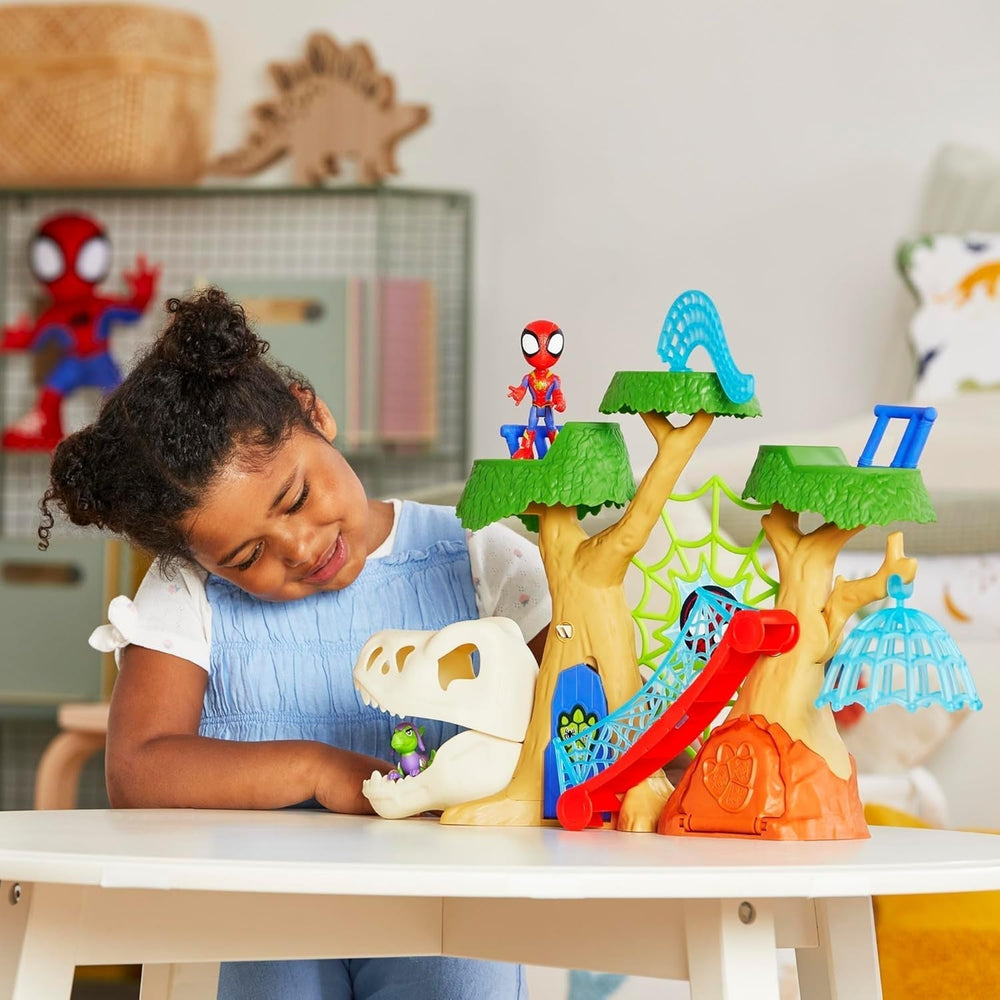 Marvel Spidey és szuperbarátai Dino Treehouse szuperhős játékkészlet akciófigurák Naty Shop