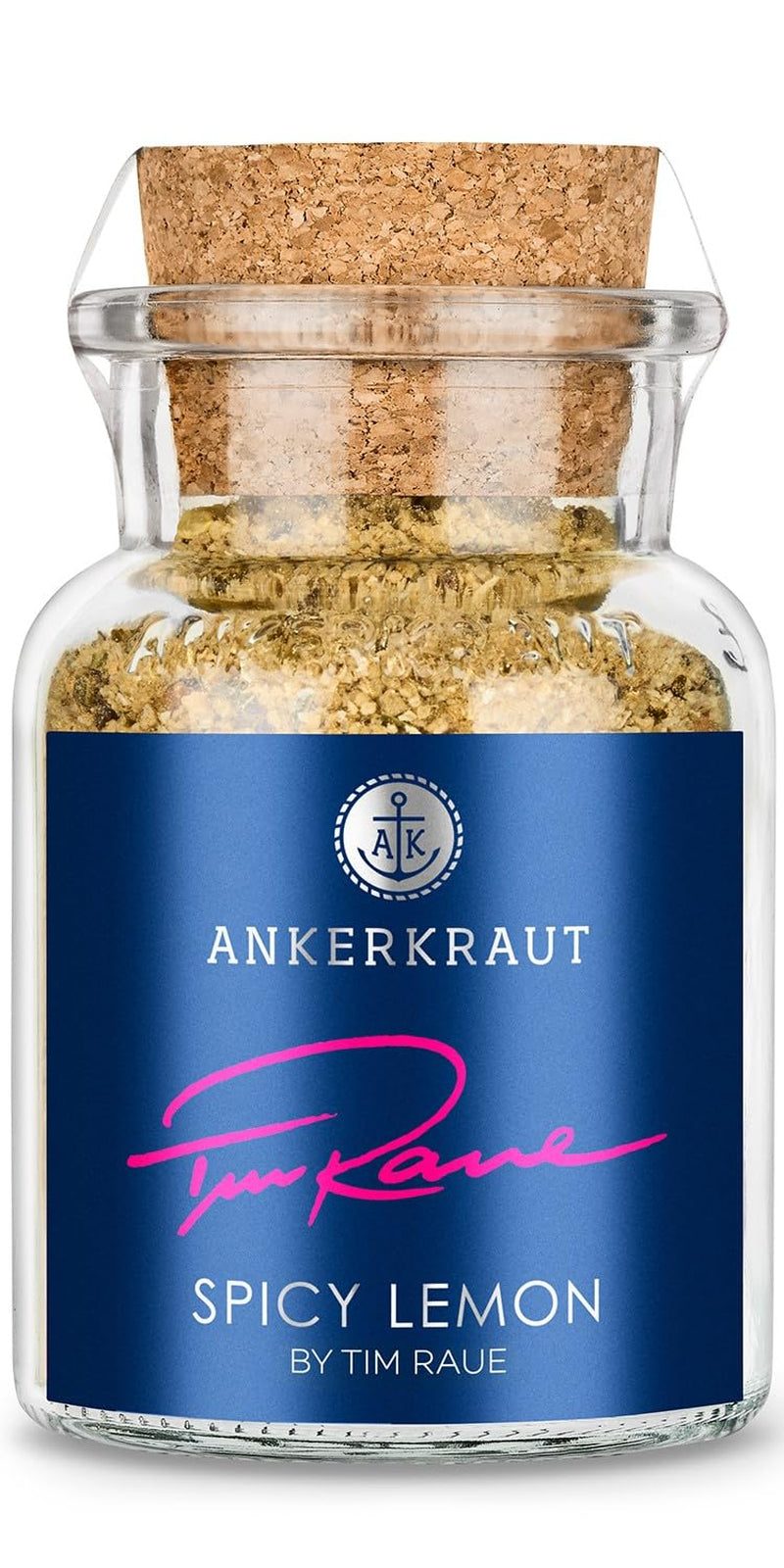 Tim Raue Ankerkraut Smoky Fries, Mischung würzender Ingredient für Pommes Frites, Gourmet Pommes mit Rauch-Aroma, 145 g Korkenglasban