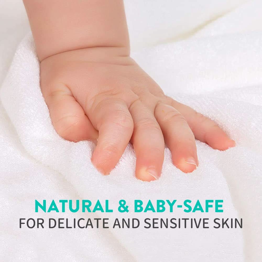 Prince Lionheart, 9400 Pânze de bambus reutilizabile Warmies, Wit Count Servetele Umede Bebelusi Naty Shop