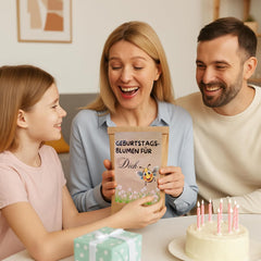 Születésnapi ajándék, Születésnapi virágültető készlet, Meglepetés-ajándéktáska, Születésnapi ajándék nőknek, Virágmagok egyéni ültetéshez