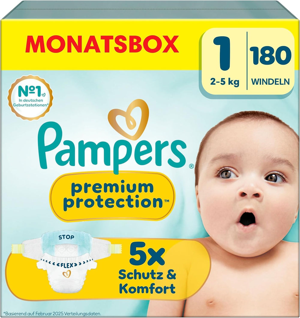 Pampers Premium Protection Size 5, 152 pelenka, 11kg-16kg, az első számú bőr és szivárgás elleni védelem