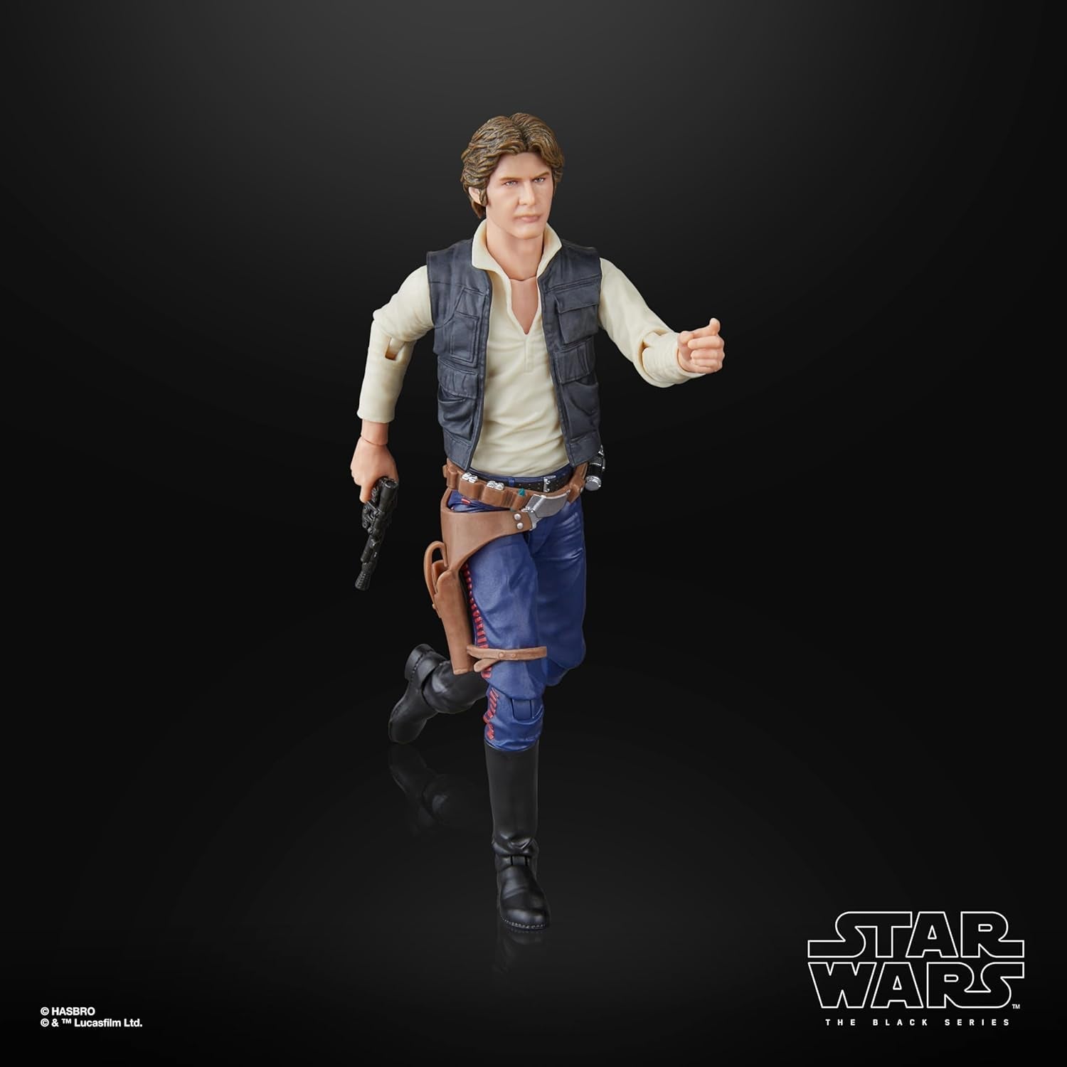 Star Wars The Black Series Han Solo, Star Wars: A Hope Premium Collectible akciófigura (15cm) Akciófigurák Naty Shop