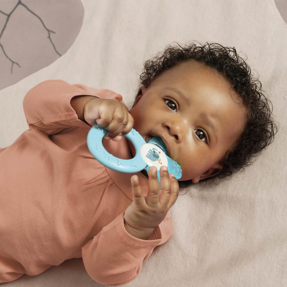 Masaj cu gumă răcoritoare Mam Cooler, 4 luni, verde