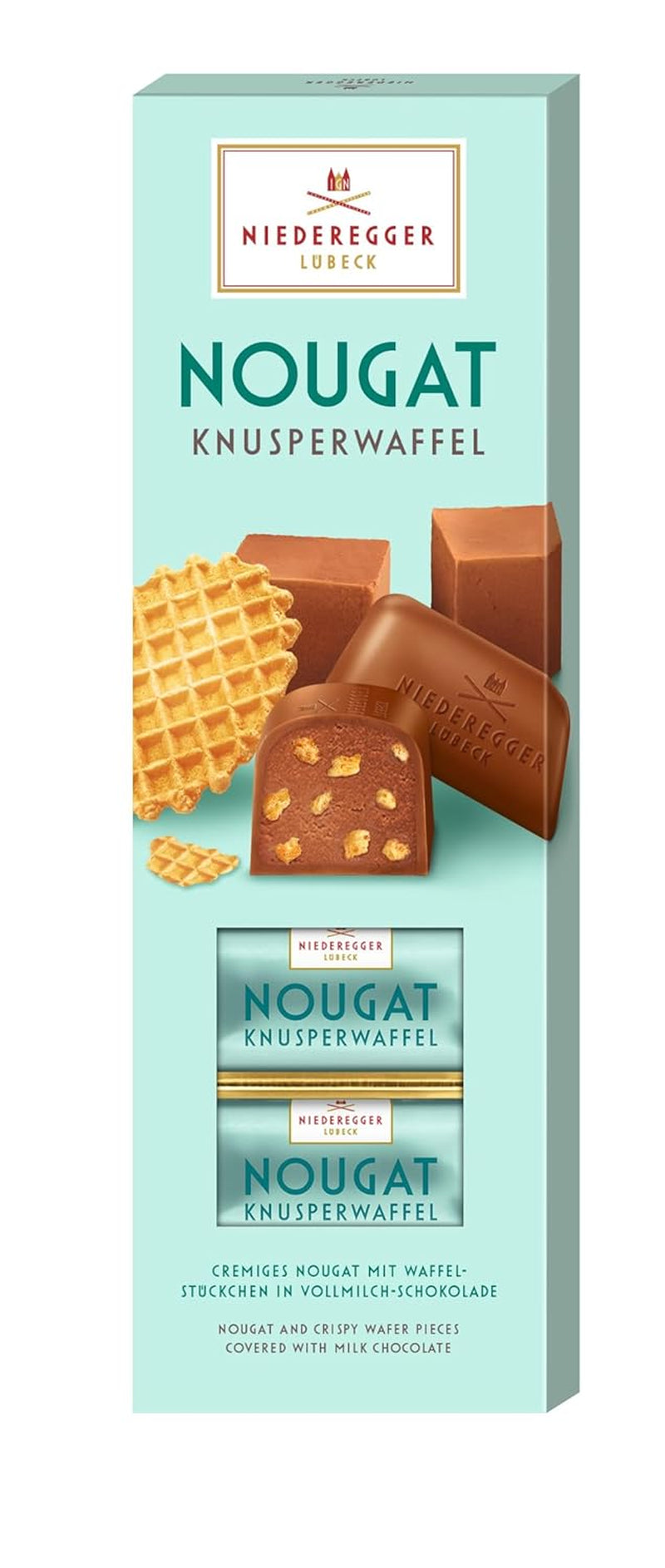 Niederegger Nugát ropogós gofri, 100 g