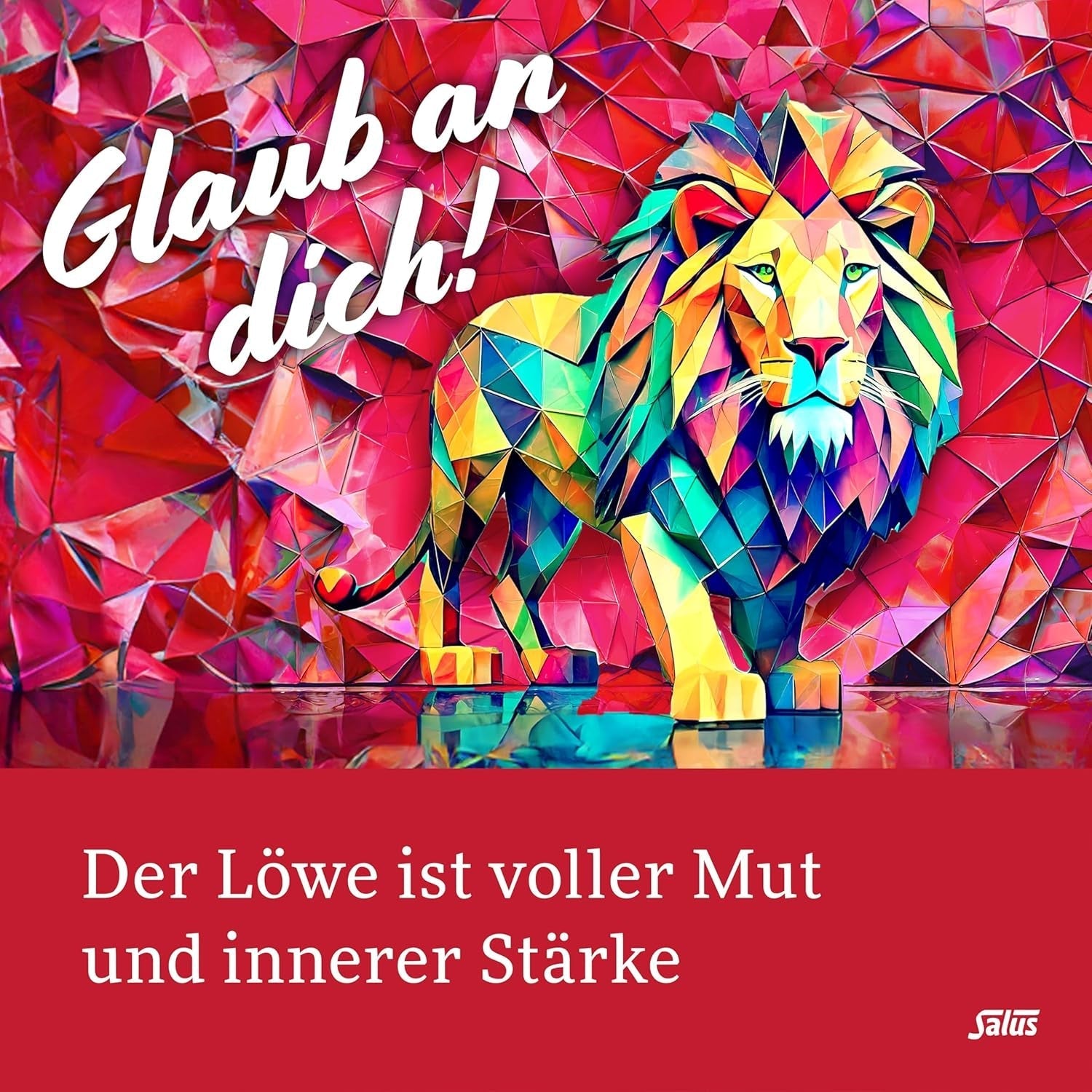 Salus - Ceai Krafttier - Leu puternic - 1X 15 pliculețe filtru (30 g) - Ceai de plante puternic cu moringa - Aromatizat - Bio