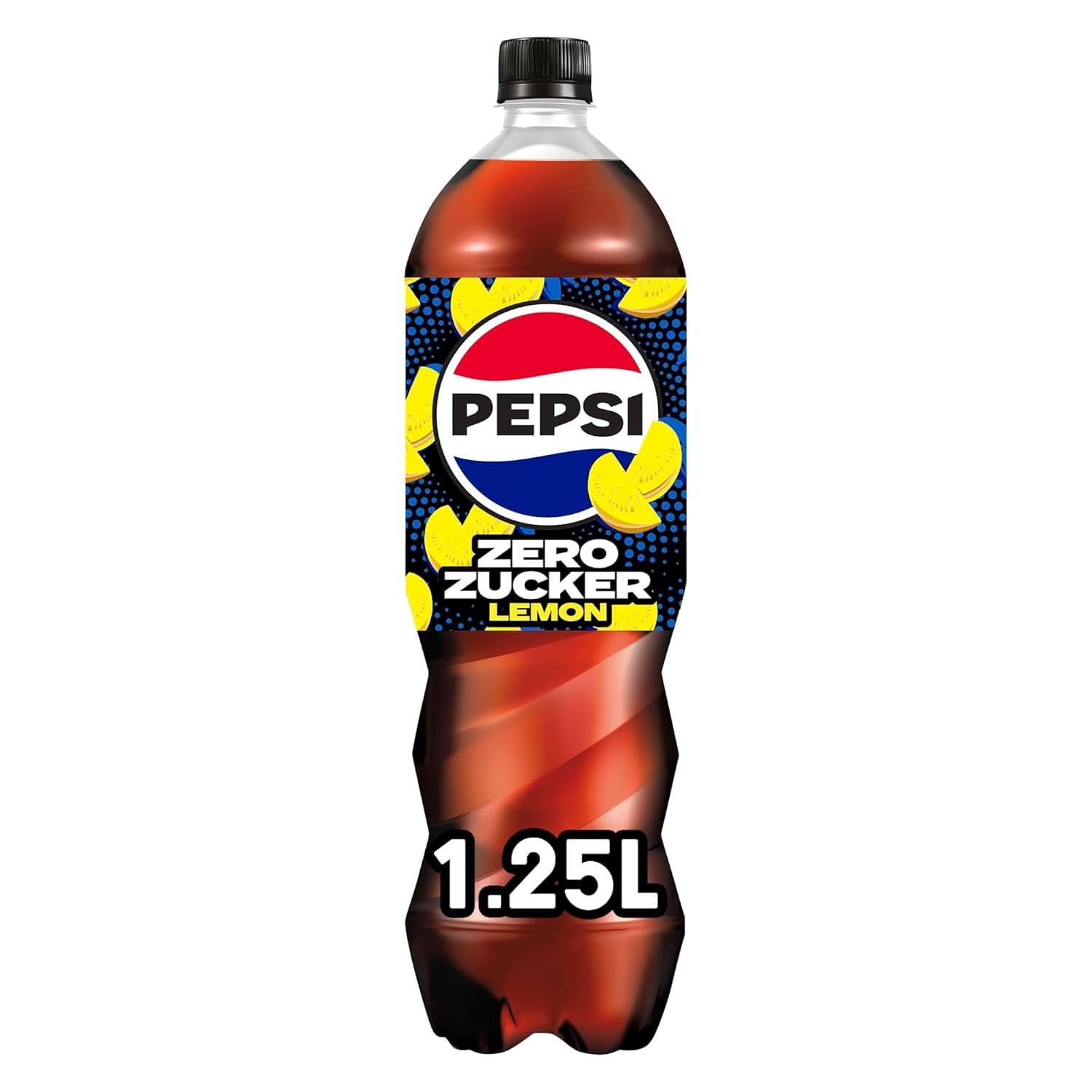 Pepsi Zero Sugar Lemon, Pepsi cukormentes üdítőital citrom ízzel, készlet 6 x 1,25 literes Naty Shop