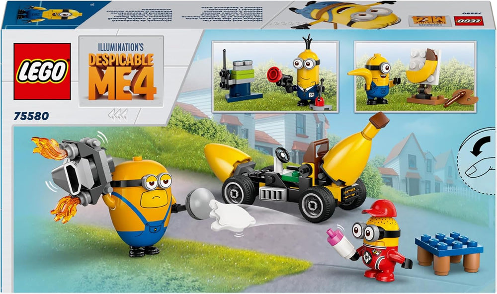 LEGO I – Simply Incorrigible 4 Minion és a Banán Machine játékkészlet I – Simply Incorrigible 4 Gyerekjáték Minion Kreatív ajándék fiúknak és lányoknak 6 éves 75580 építőkészletek Beuche den LEGO-Store