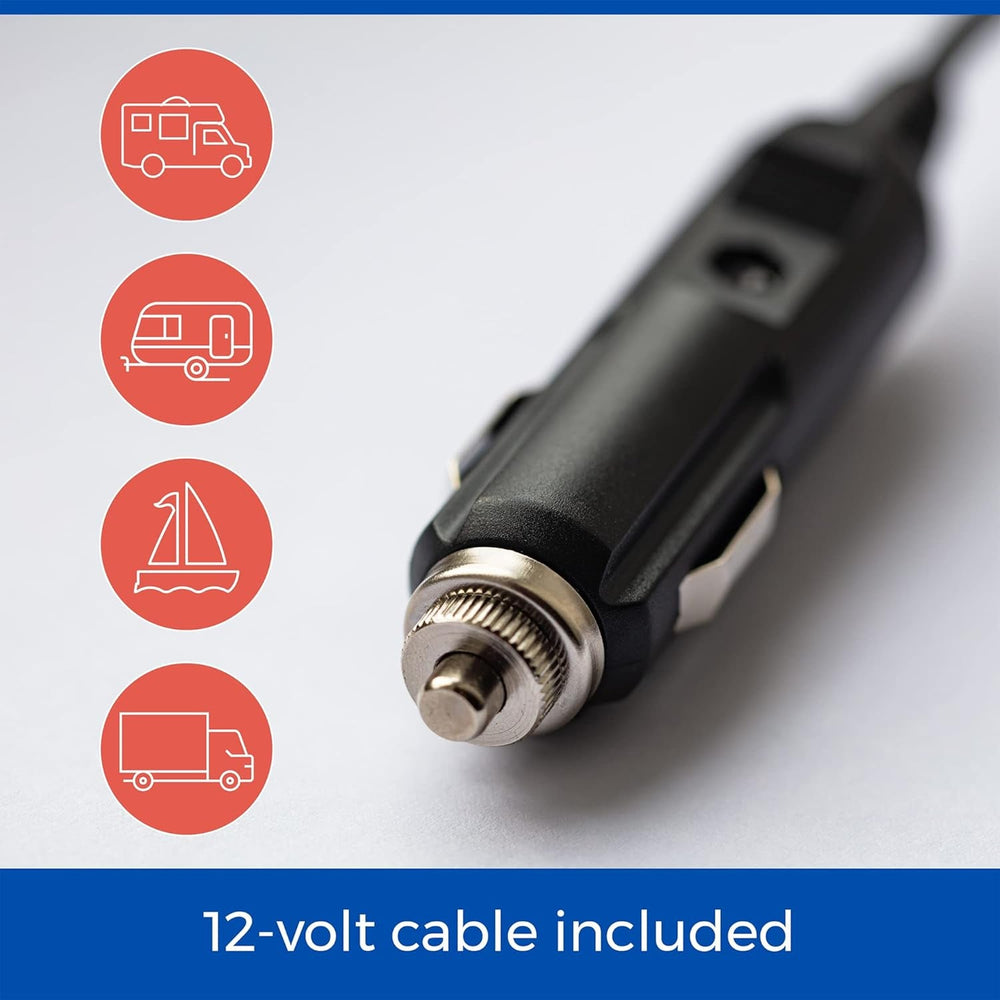 Cello C1924WS Televizor inteligent fără ramă, 12 volți, 19 inch, ultrarapid, WebOS, Freeview Play, FreeSat, difuzoare Pitch Perfect, Bluetooth, Netflix, televizor mic pentru autorulote și camioane
