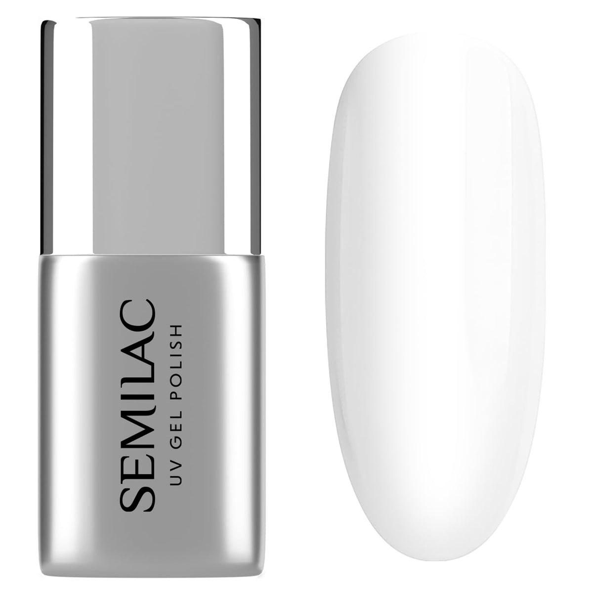 Semilac Top Coat körömlakk 7 ml, innovatív, UV/LED, hibrid körömlakk, fényes felület, véd, átlátszó