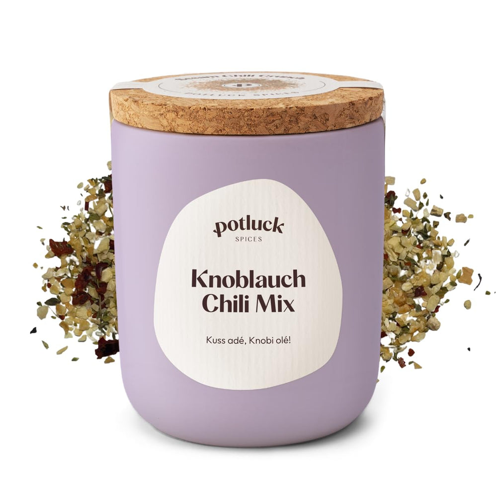 Potluck | Stullen Spice | Gewürzzubereitung im Keramiktopf | 60 g | Vegán, gluténmentes és természetes alapanyagokból
