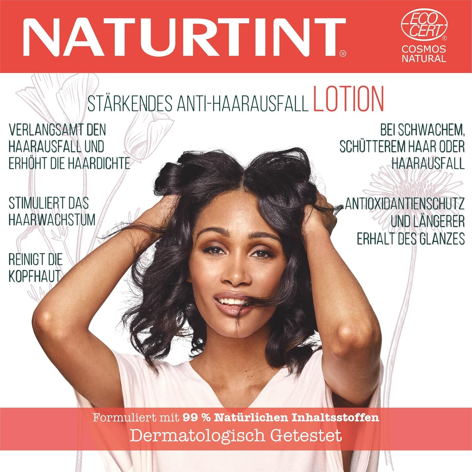 Naturtint, Erősítő krém hajhullás ellen, 125 ml Naturtint hajápoló