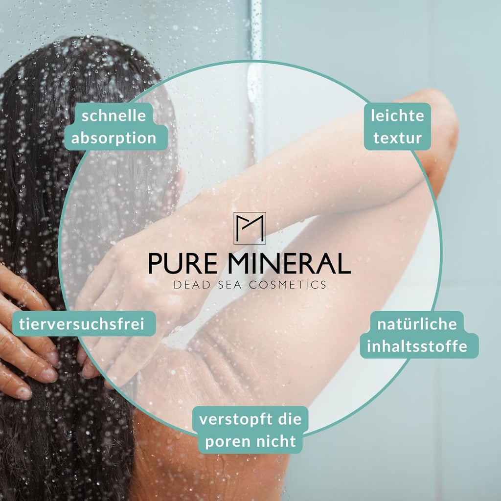 Pure Mineral - Mască reparatoare intensivă pentru păr cu argan - Repară și oferă strălucire părului uscat - Hrănește cu vitamina E - Fără sulfați, parabeni, petrolați - 350ml Masca de par Naty Shop