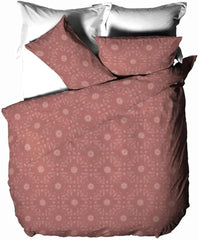 The Linen Yard Bohemian paplanhuzat szett, piros, 260 x 220 cm Paplanok és paplanok Naty Shop Red Clay egyszemélyes ágy